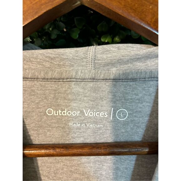 Outdoor Voices Cloudknit Hoodie Sz Large - Picture 4 of 5